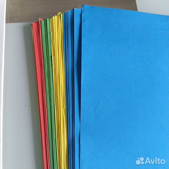 Калька, миллиметровка, цветная бумага