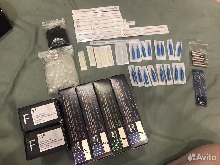 Тату иглы vlad blad Влад Блад и типсы