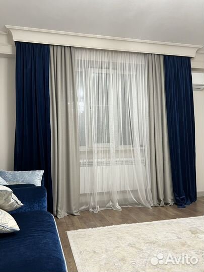 Комплект шторы и тюль