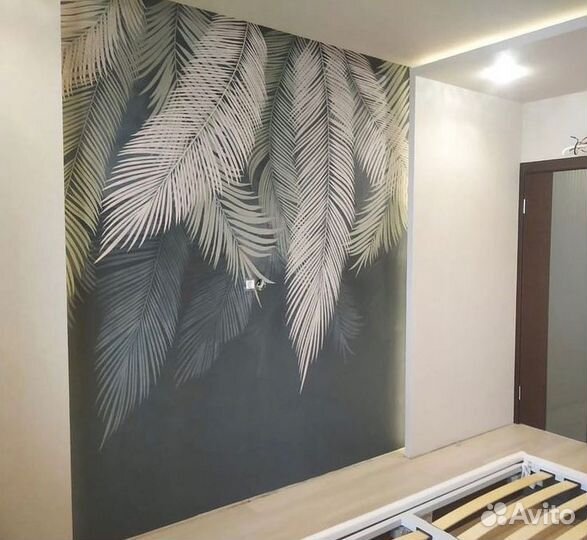 Поклейка обоев идеально. Шпаклёвка стен