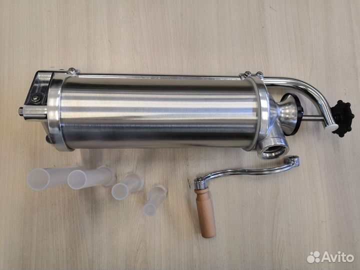 Шприц колбасный стальной 2,5 кг