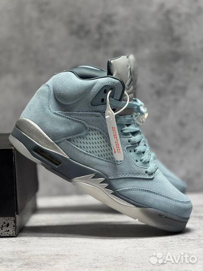 Кроссовки Nike Air Jordan 5 зимние (Арт.73211)