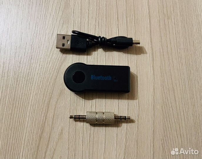 Bluetooth адаптер в магнитолу AUX Новый