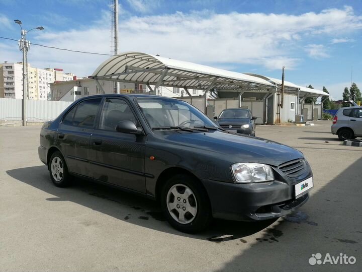 Hyundai Accent 1.5 МТ, 2008, 232 100 км