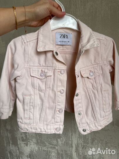 Джинсовая куртка для девочки zara