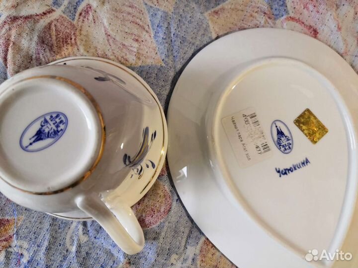 Посуда гжель