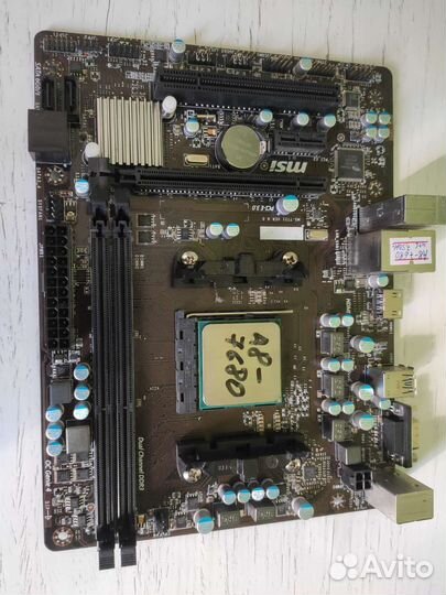 Материнская плата AMD soc FM2 MSI MS-7721 mATX