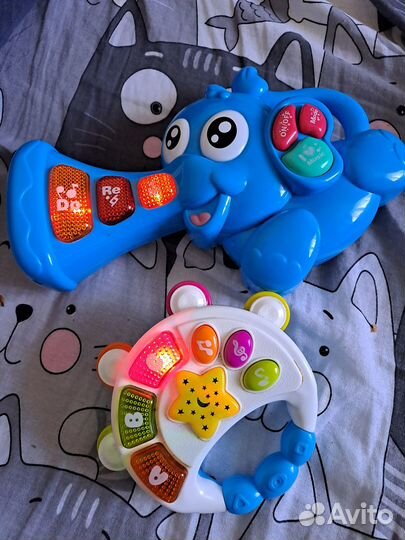 Музыкальные игрушки для малышей