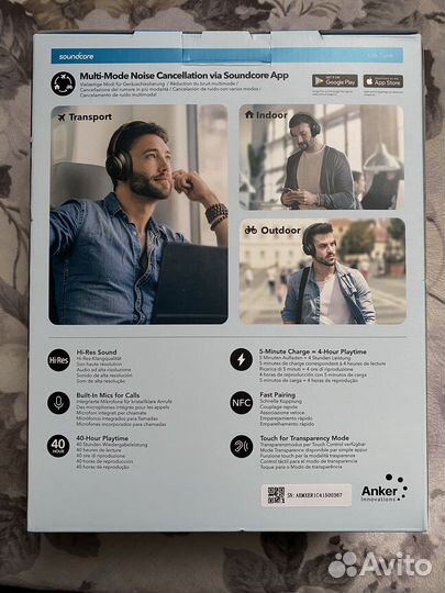 Беспроводные наушники Soundcore Life Tune