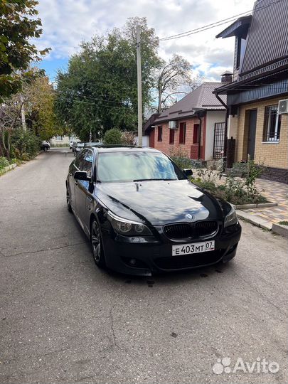 М бампер на bmw e60
