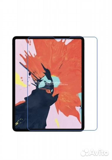 Защитное стекло на iPad pro 11
