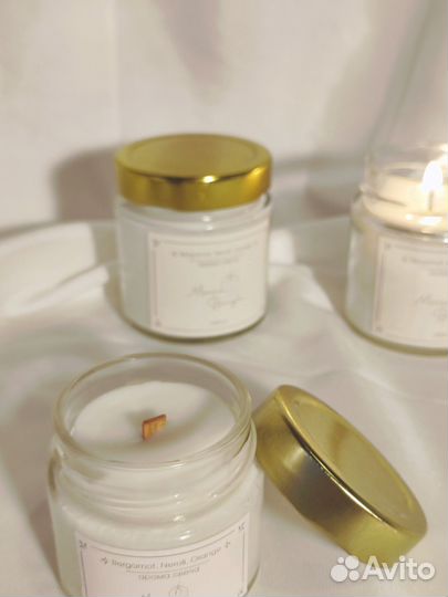 Ароматические свечи на корпоративные подарки