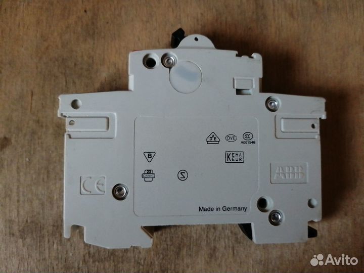 Автоматический выключатель 1-полюсный 13А ABB