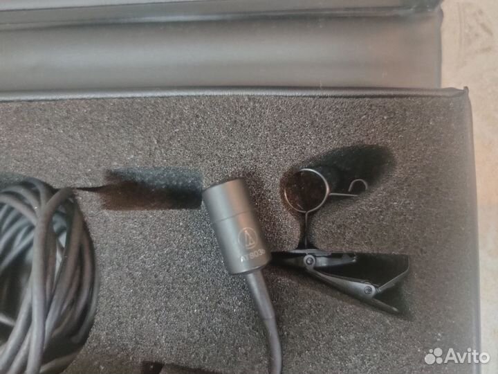 Микрофон петличка Audio Technica at803b