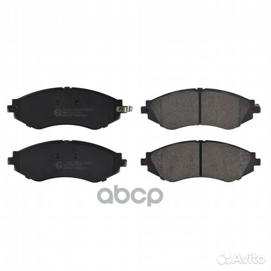 Колодки тормозные дисковые chevrolet evanda / C