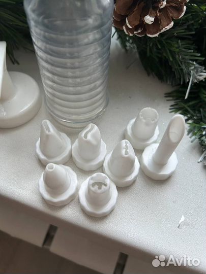 Кондитерский шприц с насадками