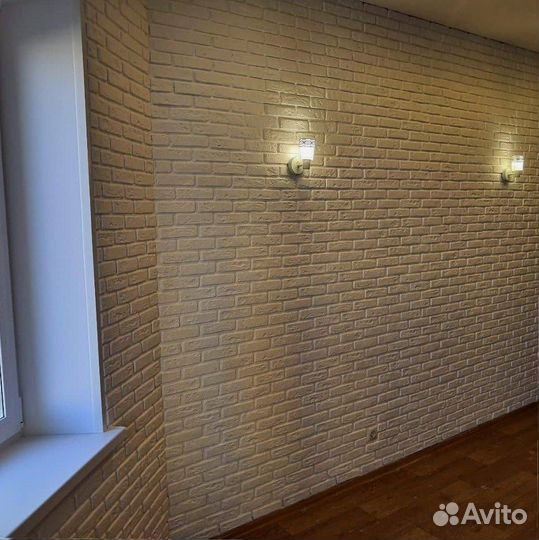 Декоративный гипсовый кирпич плитка