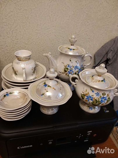 Чайный сервиз фарфор СССР