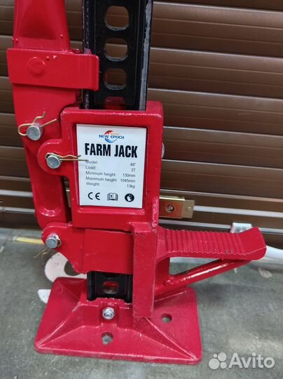 Домкрат реечный хайджек 3т 48