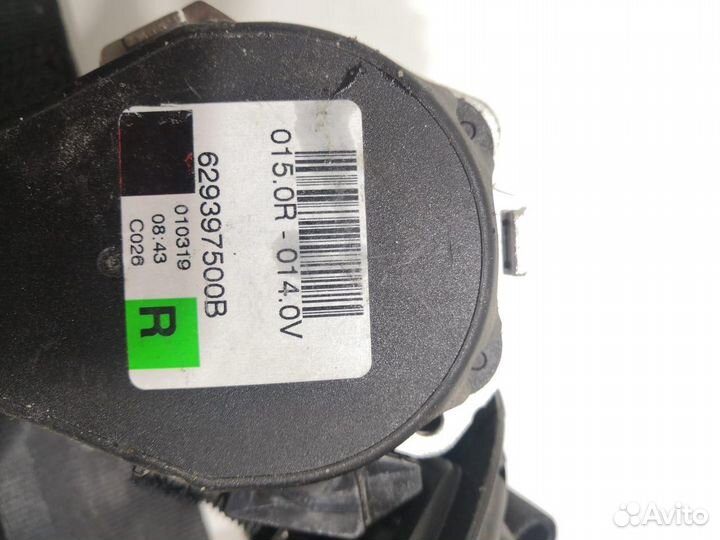 Ремень безопасности задний правый Land Rover