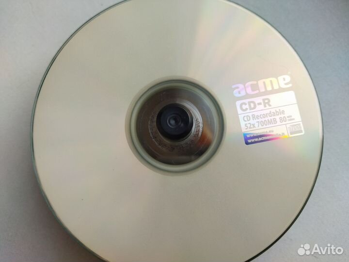 Чистые DVD- и CD-диски
