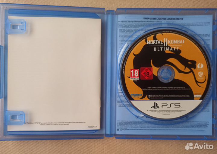 Игра Mortal kombat 11 ultimate ps5