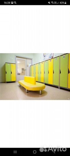 Шкафчики.мебель для детского сада