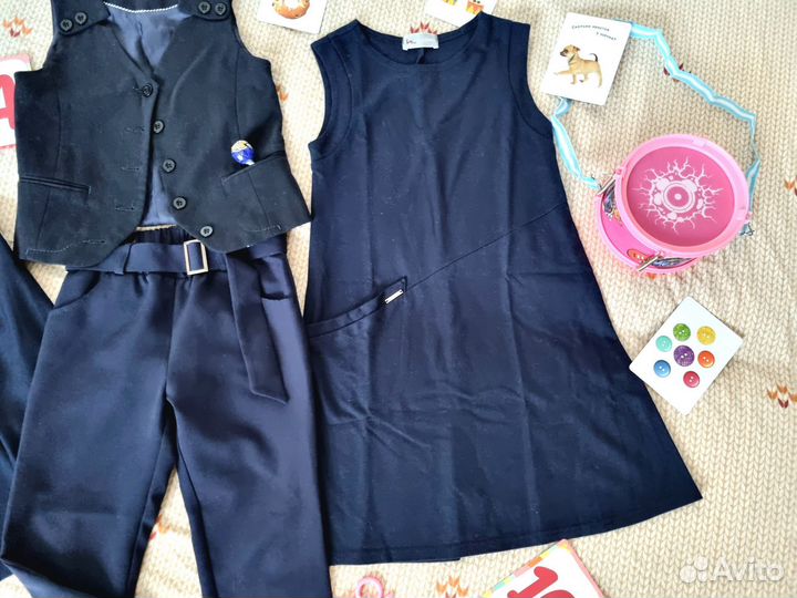 Школьная форма для девочки 122 128 пакетом