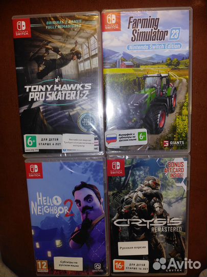 Игры для nintendo switch