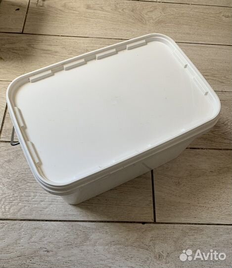 Новое пластиковое ведро 5,8 л