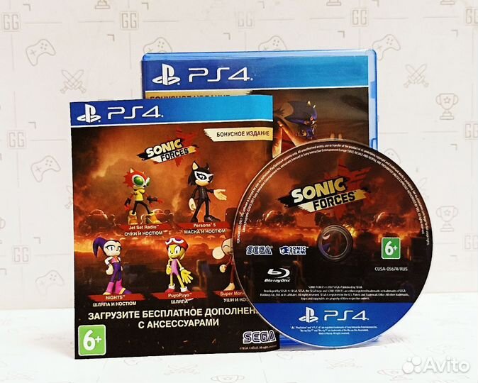 Sonic Forces (PS4/PS5, Новая)