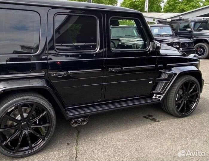 Насадки карбон на выхлоп Brabus Rocket G class