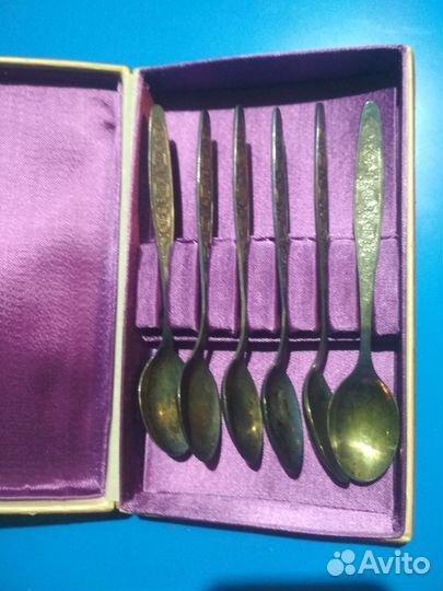 Ложки вилки мельхиоровые СССР