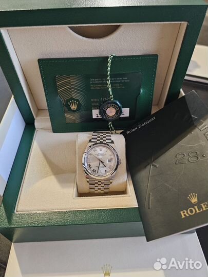 Rolex datejust new 36mm Rolex 126234