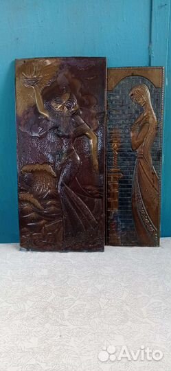 Чеканки панно СССР картина