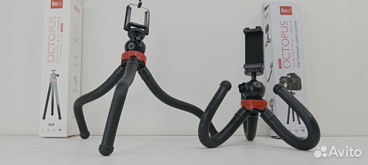 Гибкий штатив Octopus 2 вида