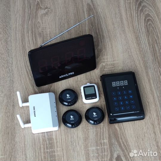 Кнопка вызова официанта модель Премиум, комплект