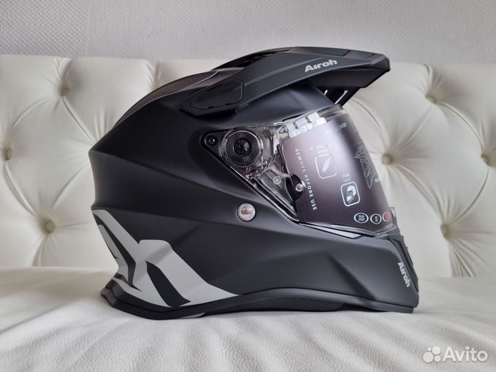 Новый Шлем Airoh Commander V23 Black Matt