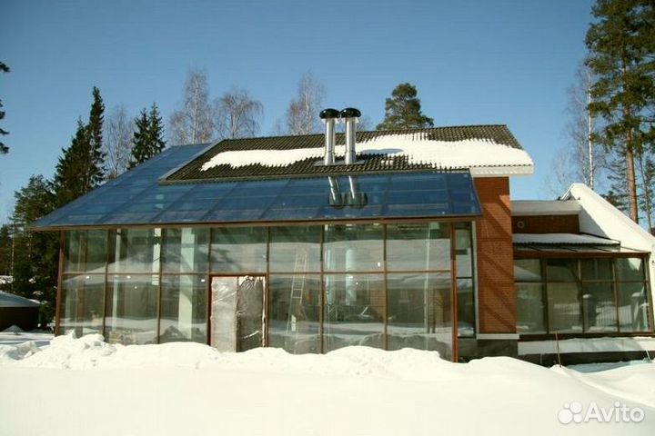 Остекление теплиц под ключ из оконных систем