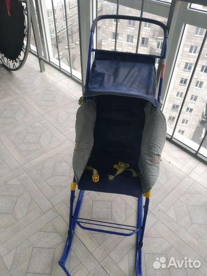 Санки коляска ника