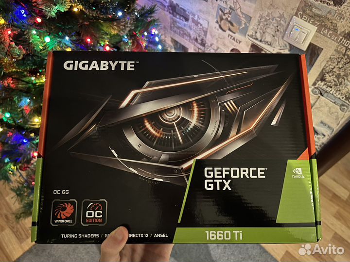 Видеокарта gigabyte GTX 1660 Ti 6GB