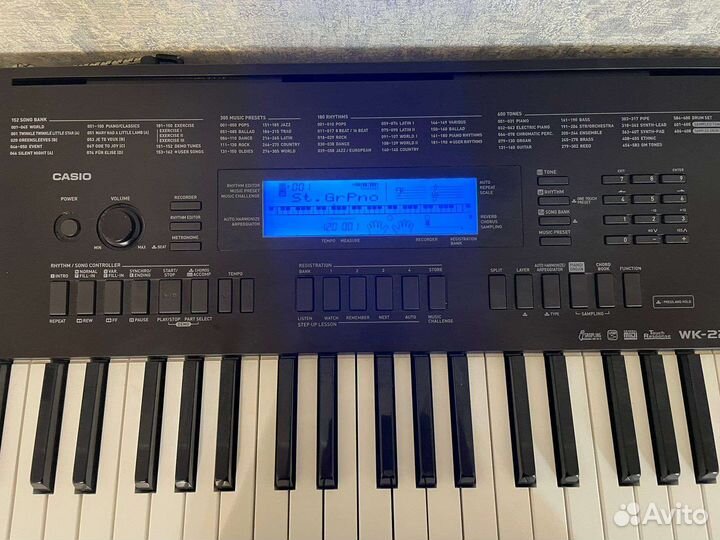Синтезатор casio wk-220