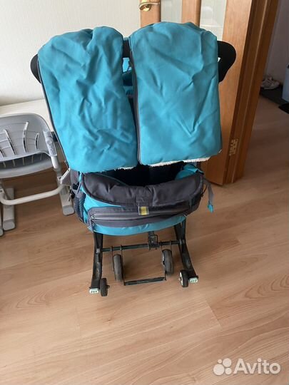 Санки коляска nika