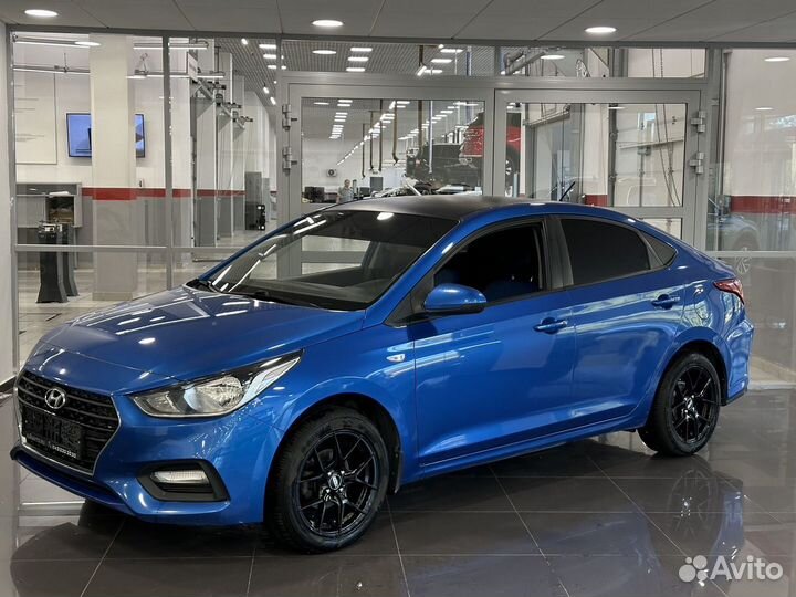 Hyundai Solaris 1.4 AT, 2018, 71 101 км