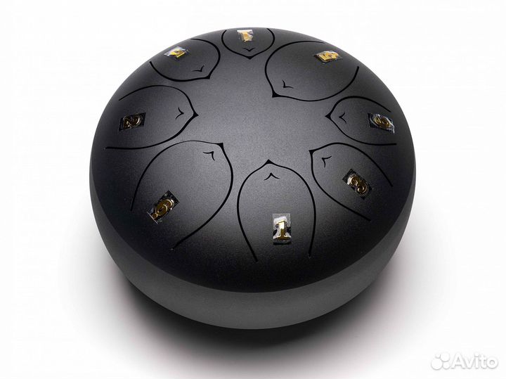 Глюкофон, 20см, Фа мажор, черный Foix FTD-811F-BK