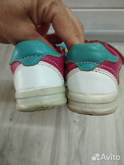 Кроссовки кожа Котофей для девочки 22 размер