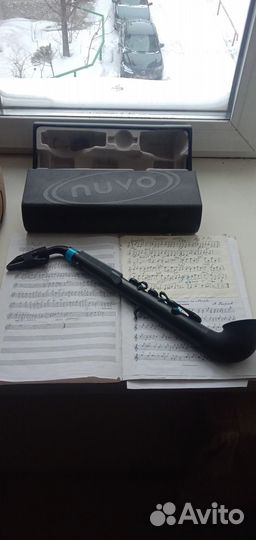 Саксофон nuvo jSax Black Blue