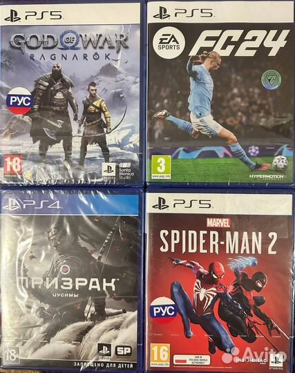 Игры для ps4/ps5, обновил 12.04, цены в описании
