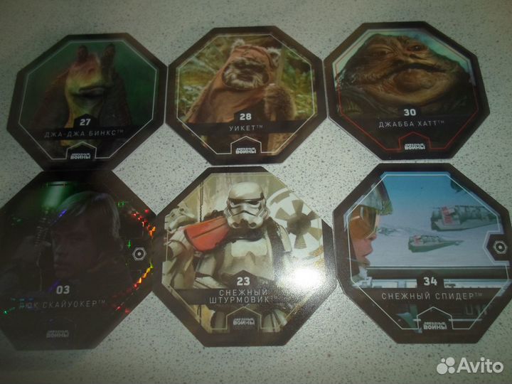 Космо-жетоны 16 штук