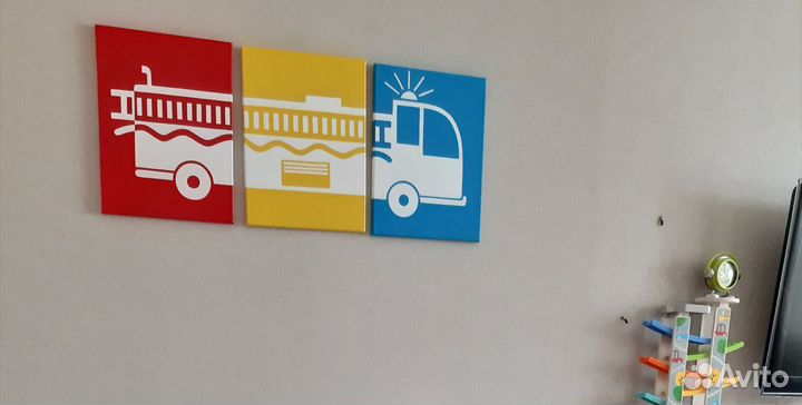 Комплект картин в детскую